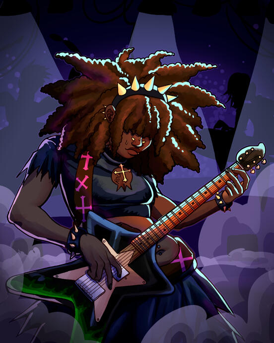 Rockstar Eda (Artfight 2025)